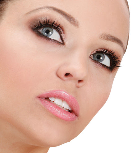 Widmann SRL Nepwimpers zwart met lange punten