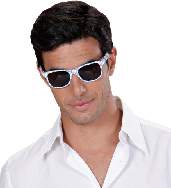 Widmann SRL Oktoberfest bril Beieren blau weiss