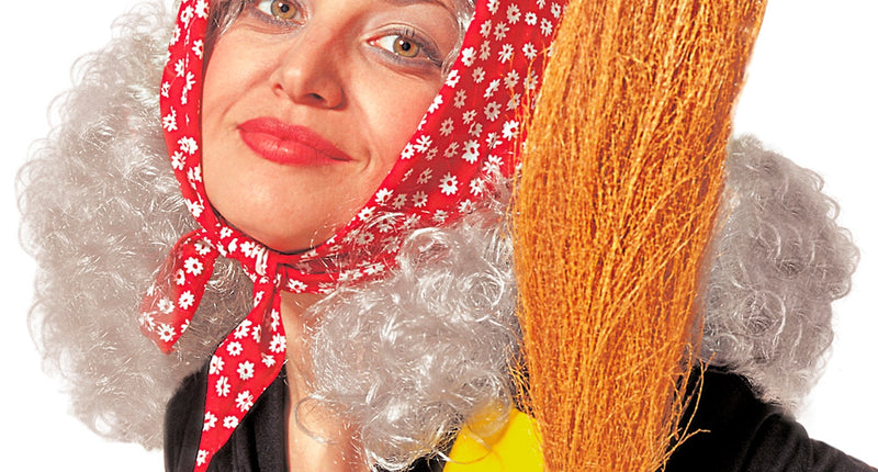 Widmann SRL Oma pruik met bandana