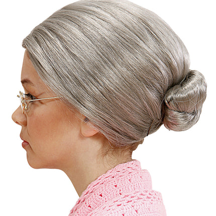 Widmann SRL Oma pruik voor kinderen