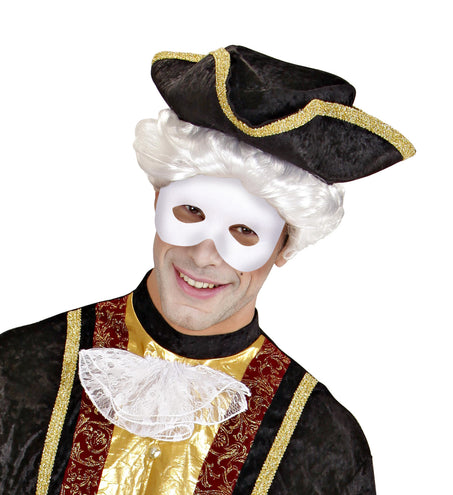 Widmann SRL Oogmasker Fantoom  Wit