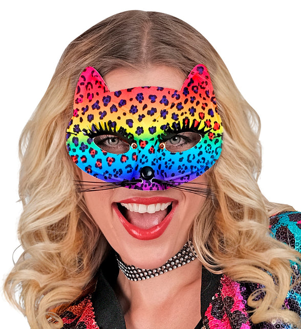 Widmann SRL Oogmasker luipaard