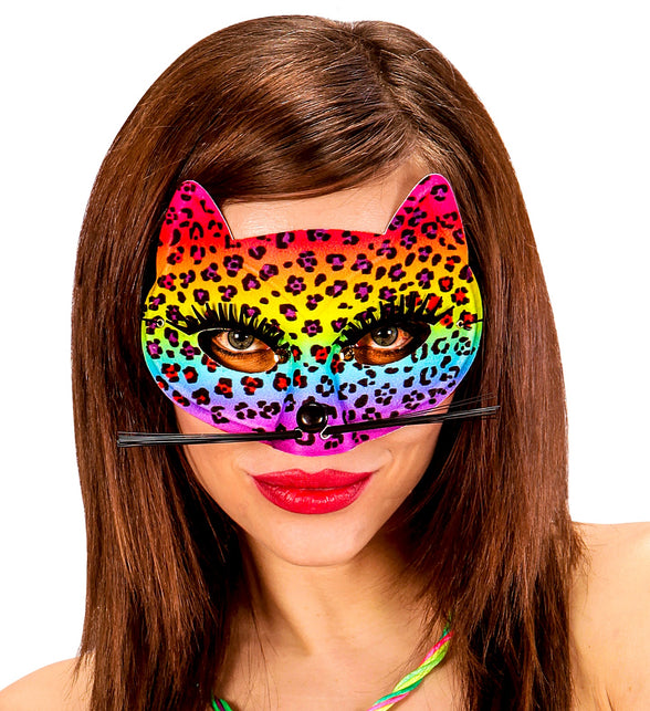Widmann SRL Oogmasker luipaard