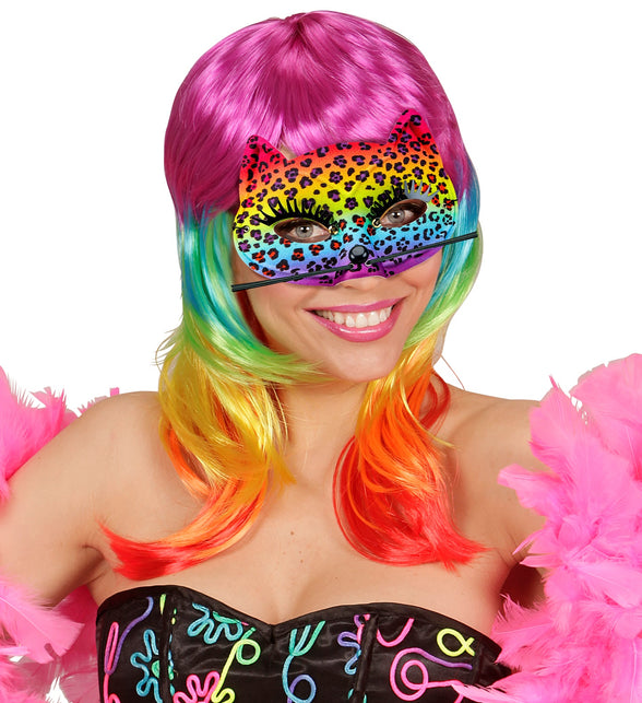 Widmann SRL Oogmasker luipaard