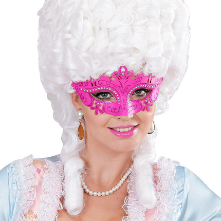 Widmann SRL Oogmasker Venetie Met Stenen Rose