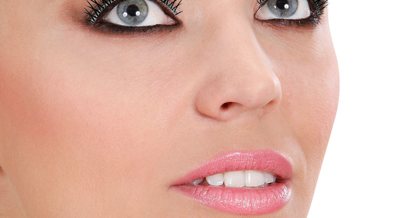 Widmann SRL oogwimpers zilver glitter