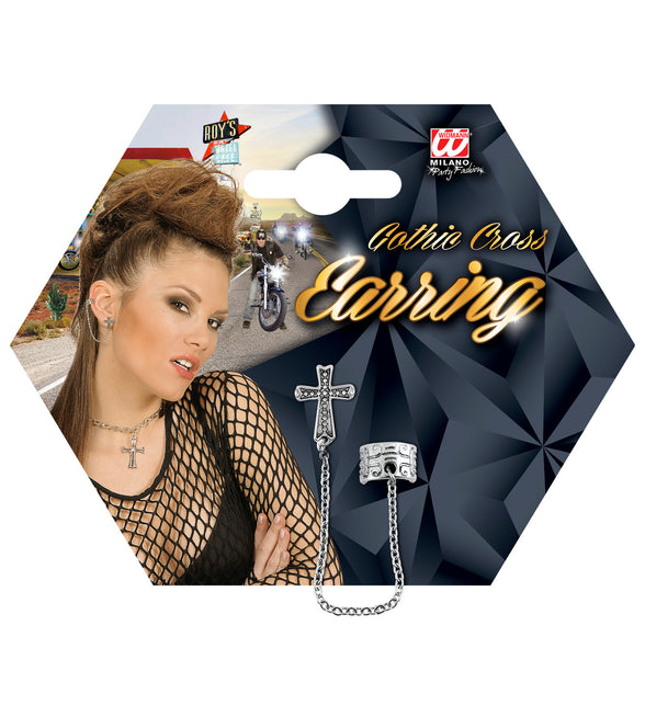 Widmann SRL Oorbellen met kruisje