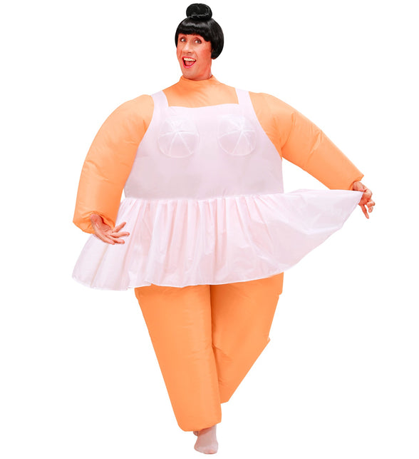 Widmann SRL Opblaasbaar ballet kostuum