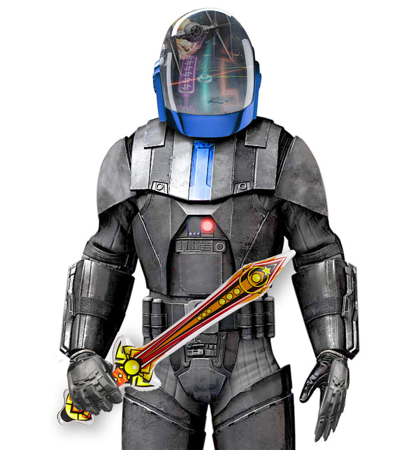 Widmann SRL Opblaasbaar magisch zwaard