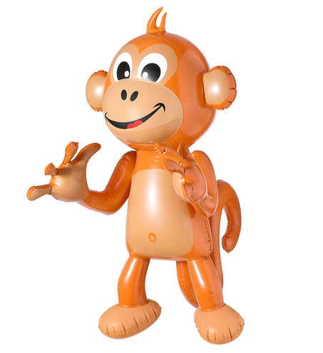 Widmann SRL Opblaasbare aap Gerry