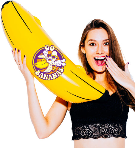 Widmann SRL Opblaasbare banaan