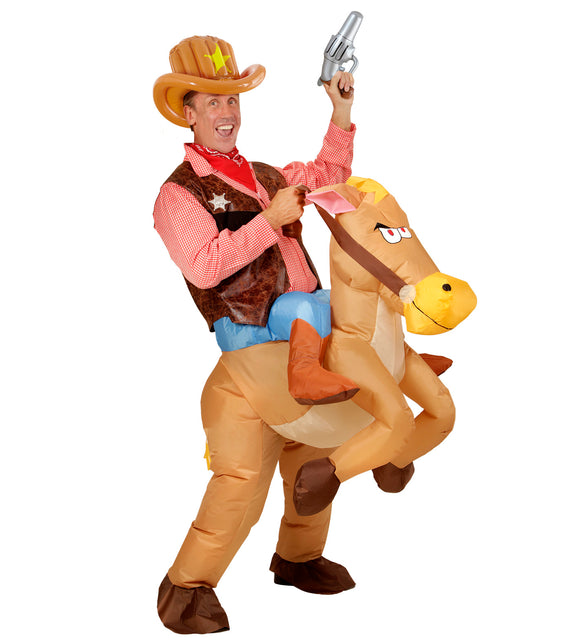 Widmann SRL Opblaasbare cowboy hoeden