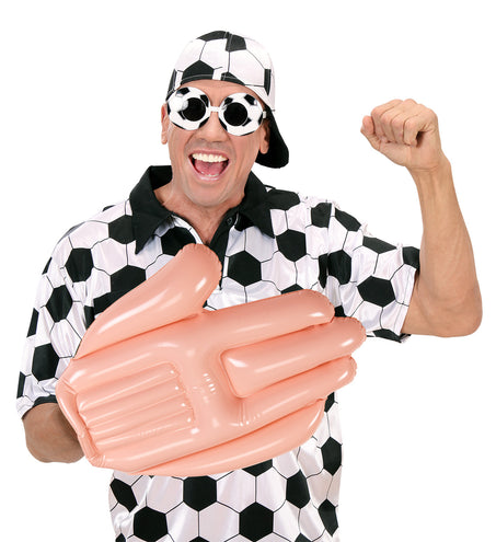 Widmann SRL Opblaasbare hand voor carnaval