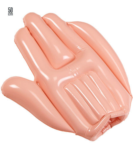 Widmann SRL Opblaasbare hand voor carnaval