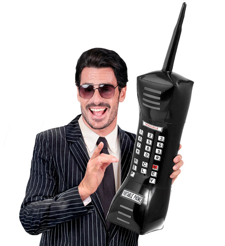 Widmann SRL Opblaasbare telefoon 77cm