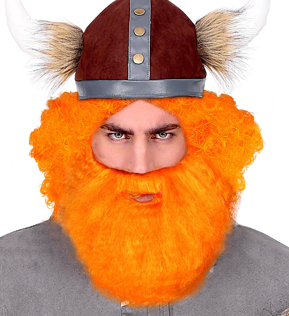 Widmann SRL Oranje baard en snor schot