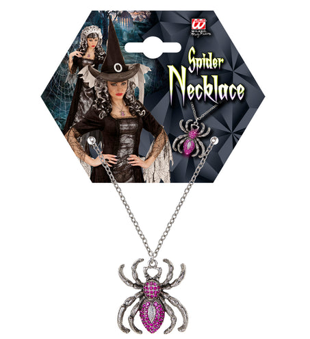 Widmann SRL Paarse spinnenketting