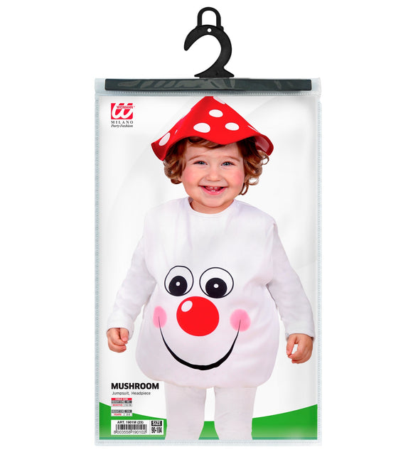 Widmann SRL Paddenstoel kostuum kinderen