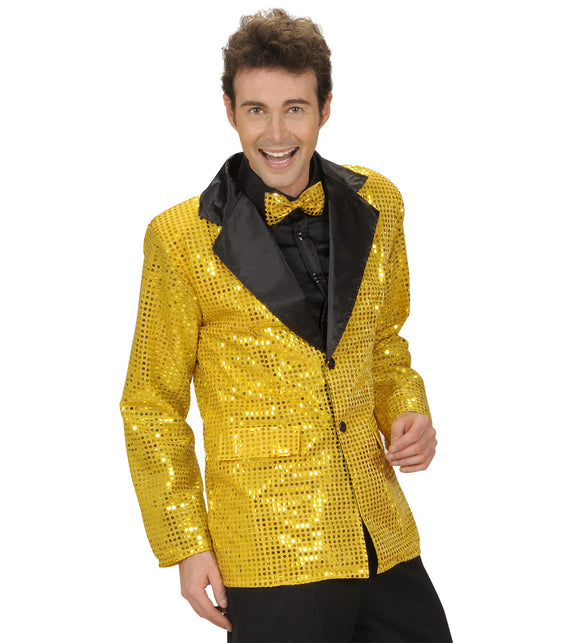 Widmann SRL Pailletten jas goud heren