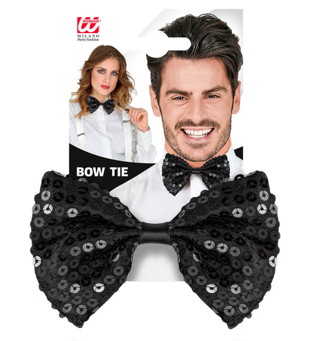 Widmann SRL Pailletten strik zwart