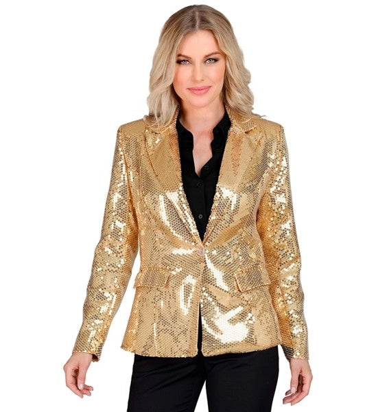 Widmann SRL Paillettenjas goud Gowin