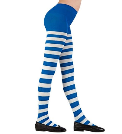 Widmann SRL Panty blauw/wit gestreept  Liv