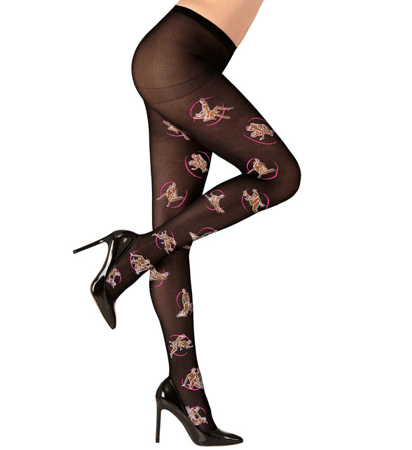Widmann SRL Panty Kamasutra Zwart