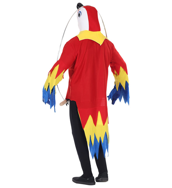 Widmann SRL Papegaaien pak met rekje