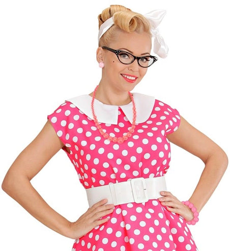 Widmann SRL Parelarmband 70's rose