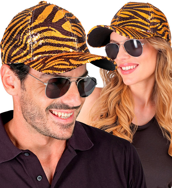 Widmann SRL Pet pailletten tijger