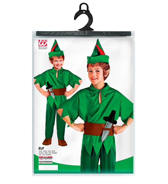 Widmann SRL Peter pan kostuum kind