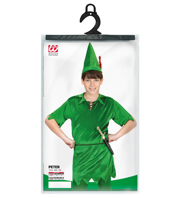 Widmann SRL Peter pan pak kinderen unisex