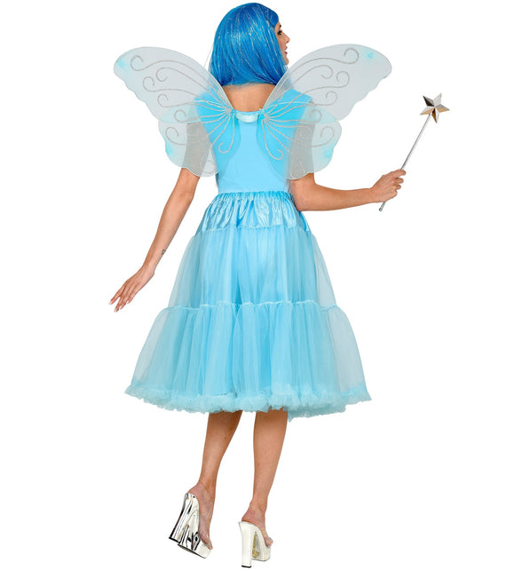 Widmann SRL Petticoat licht blauw tule 65cm