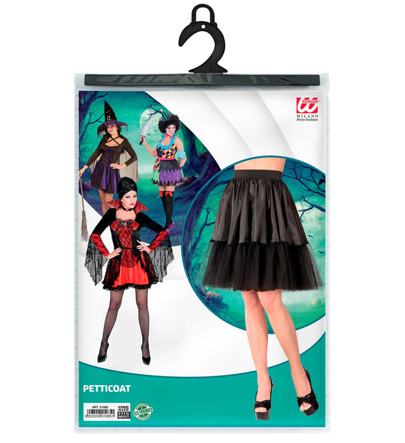 Widmann SRL Petticoat Zwart