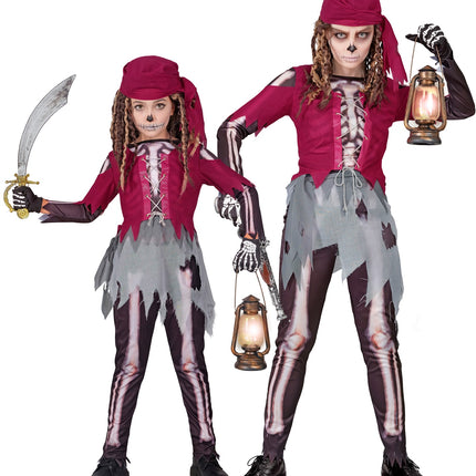 Widmann SRL Piraat skelet kind