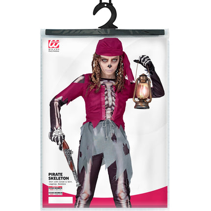 Widmann SRL Piraat skelet kind