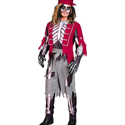 Widmann SRL Piraat skelet kostuum Jack