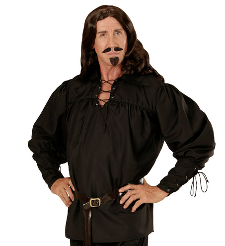 Widmann SRL Piraten blouse in zwart