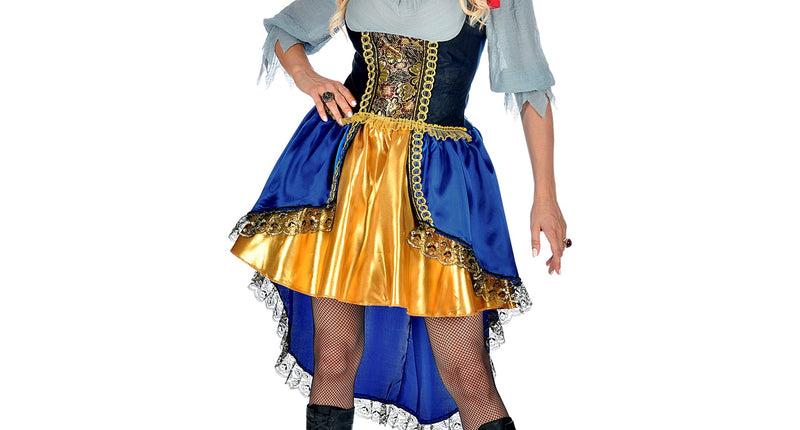 Widmann SRL Piraten kapitein kostuum dames