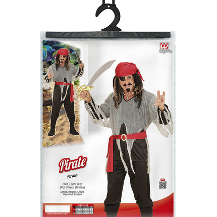 Widmann SRL Piraten pak  heren