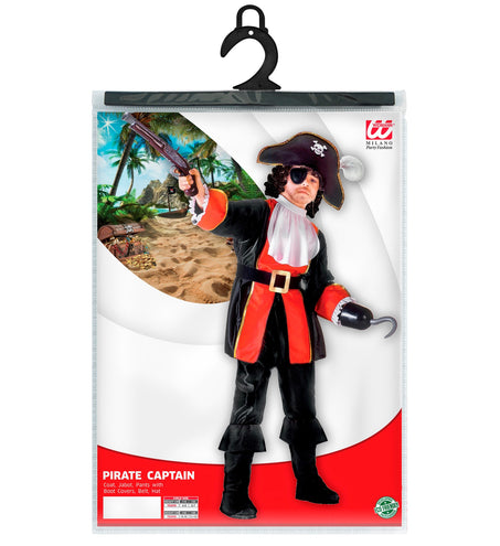 Widmann SRL Piraten pak Kapitein Haak kinderen