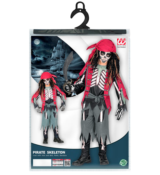 Widmann SRL Piraten pak Kapitein kinderen