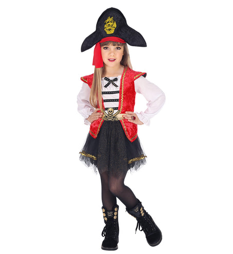 Widmann SRL Piraten pak Tessa meisje