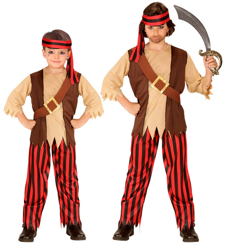 Widmann SRL Piraten pakken voor kinderen