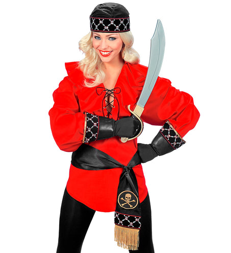 Widmann SRL Piraten sjaal satijn sjerp