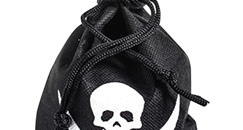 Widmann SRL Piraten tas met schedel en zwaarden