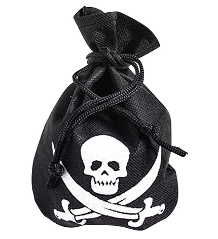 Widmann SRL Piraten tas met schedel en zwaarden