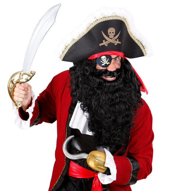 Widmann SRL Piratenhaak met zwarte mouw