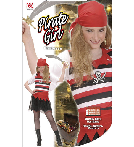 Widmann SRL Piratenpak Manon kinderen