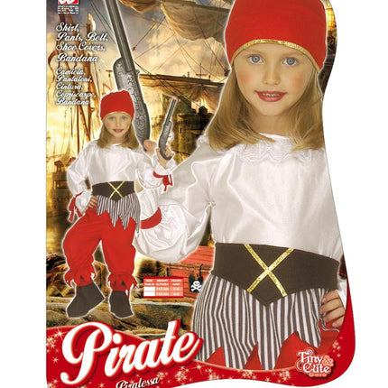 Widmann SRL Piratenpakje kind Paula